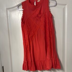 Chelsea & Violet Red Dress Elegant Blouse